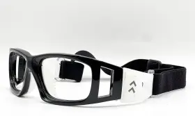 35-003295 Revel New Black White Authentic Eyeglasses 58-19