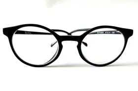 35-p109254721140 Revel 35-p10925 Black Color Round Unisex Full Rim Eyeglasses Frames 47-21-140