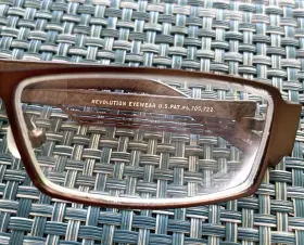 Revolution Rev758 Eyewear Rev697 51-19-140 Brown Metal Full Rim Men S Eyeglasses Frames