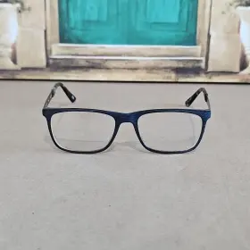 Rs-115 Rickey Smiley Eyewear Rs 115 Blue Eyeglass Frames Only 54 17 145