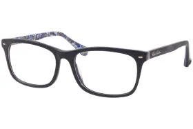 Robert Graham 751658885265 Domo Nvy Eyeglasses Mens Navy/paisley Full Rim Optical Frame 57mm