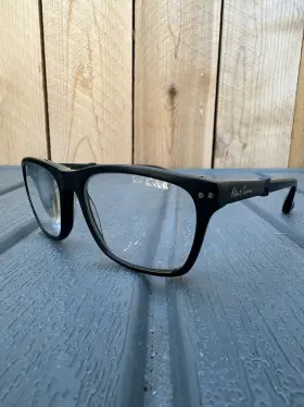 Robert Graham 973273161272 Ansel Black Eyeglass Frames Only 52 16-140 Knowledge Wisdom Truth