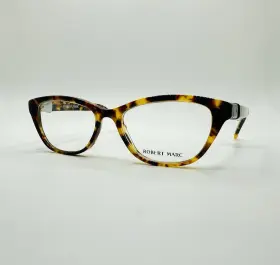 50-15-130 Robert Marc 818-244 New Authentic Eyeglasses Brown Tortoise Size