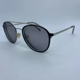 53-20-145 Robert Mitchel 202118 Eyeglasses Rm Satin Black Silver Frames Only