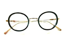 Robert Mitchel Rm202115 Eyeglasses No Lens Bk/si Black Silver Full Rim 47-23-145