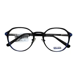 53-20-145 Robert Mitchel Rm202118 Eyeglasses Frames Black-silver Round Full Rim