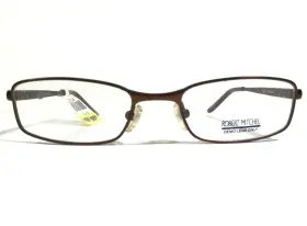 48-17-130 Robert Mitchel Rmj903 Br Kids Eyeglasses Frames Brown Rectangular