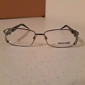 Mirto-557 Roberto Cavalli Eyeglasses Mirto 557 Black Designer Rectangle Frames Only L-11