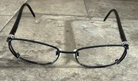 Roberto Cavalli Rc619 001 Bocca Di Leone Black Eyeglasses Frame 52-17-135mm G16