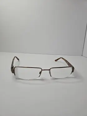 53-18-135 Roberto Steffani Mcrs140 Col 10 Eyeglasses Frames Half Rim Tortoise