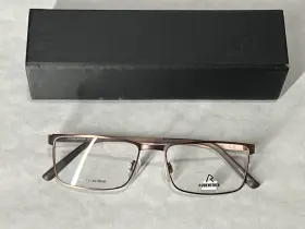 Rodenstock R2609 Germany D Brown Metal Eyeglasses 52-16-140 New