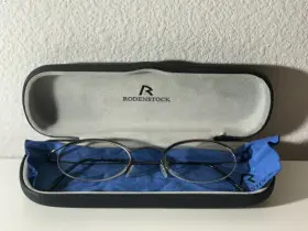 R4377 Rodenstock R4337 A 140 Eyeglasses With Original Case /dust Cloth Made In Italy