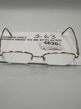 Safilo 4321 Emozioni Eyeglasses Frame Women Gold Rectangular Half Rim 51-18-130
