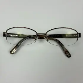 48258 Safilo Elasta Half-rim Eyeglass Frames Brown Tortoiseshell 51-16 130mm