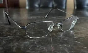 51-20-145 Safilo E7254-003 Elasta E7254 Eyeglasses Frames Half Rim Metal Brown Turquoise