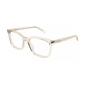 Sl672 Saint Laurent 889652489384 New Eyeglasses 004 Beige Women Sl 672