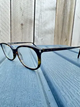 Sl297-006 Saint Laurent Sl297 006 Tortoise Eyeglasses Frames Cat Eye Full Rim 53 18-145