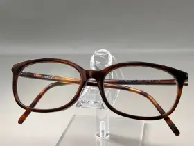 Sl297 Saint Laurent Sl297/f Eyeglasses Frames 007 Havana Tortoise Rectangular 55-16mm