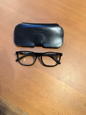 Sl344 Saint Laurent Paris Sl 344 002 Black Eyeglasses Frame