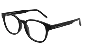 Saint Laurent Sl399 New 001 53mm Black Silver Script Eyeglasses Italy Unisex