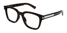 Sl711 Saint Laurent Authentic Eyeglasses Opt 002 Tortoise Full Rim Glasses 52mm