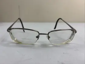 55-18-145 Saki Mod.312 Eyeglasses Frame Col.dgun Unisex Adult Rectangle Half Rim