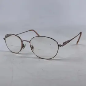 50-16-130 Saks Fifth Avenue 199t S5a Women Eyeglasses Frame Brown Full Rim Mm