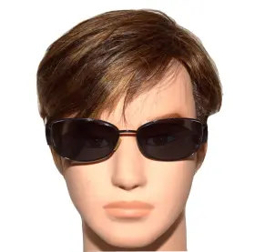 58-15-130 Saks Fifth Avenue 42/a 1f7 Lf Black Acetate Eyeglasses Frame