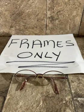 53-17-135-30 Saks Fifth Avenue S5a197 O1l7 Brown Half Rim Flex Eyeglasses Frames