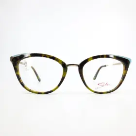 51-19-135 Salsa Sa-8006 Sa 8006 To Eyeglasses Brown Gold Tortoise Cat Eye Frames Mm