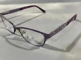 52-16-140 Salsa Sa5013 Eyeglasses Womens Frames Purple Cat Eye Full Rim