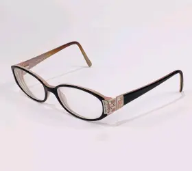 51-16-135 Salvatore Ferragamo 2609-b Eyeglasses Frames 509 Black Pink Silver