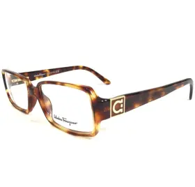 51-16-135 Salvatore Ferragamo 2631-547 Eyeglasses Frames 2631 547 Brown Tortoise Gold