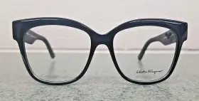 2856e Salvatore Ferragamo Sf 001 Eyeglasses Black 54 - 16 140