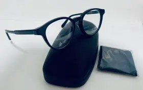 48-17-140 Salvatore Ferragamo Sf2821a 001 Black Round Authentic Eyeglasses Rx Mm