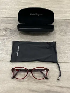 Sf2858 Salvatore Ferragamo Eyewear 613 Burgundy 52/15/140 Flex Hinge G423