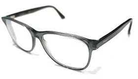 Sf2860 Salvatore Ferragamo 057 Crystal Gray Oval Eyeglasses 55-16 140 Italy