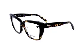 Sf-2939 Salvatore Ferragamo Sf2939 235 Vintage Blue Tortoise And Black Eyeglass 54/15/140