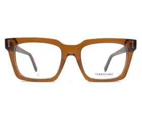 53-19-145 Salvatore Ferragamo Sf2993 Eyeglasses Frames 232 Thick Clear Brown