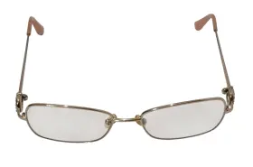 Tyui4ewq Salvatore Ferragamo Vtg S. Eye Glass Frames Diamond Horseshoes Sf2113r 55-17 130 717