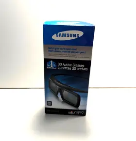 Ssg-3050gb Samsung New Stereoscopic 3d Active Glasses - Black Thick Frames