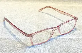 30930 Scojo Ny Frames Gels Manhattan Reading Glasses Blush Crystal Pink Frame Only