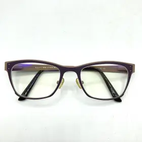 47-19-135 Scott Harris Sh-392 Europa Eyeglasses Frame C1 Purple Plum / Camel