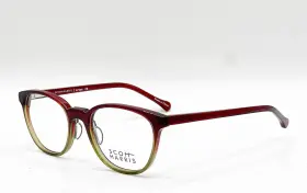 Scott Harris Sh-530 New C3 Wine Olive Authentic Eyeglasses 48-19