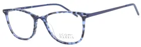 Sh-632 Scott Harris New Europa C2 Blue Tortoise Authentic Eyeglasses Frame 51-17