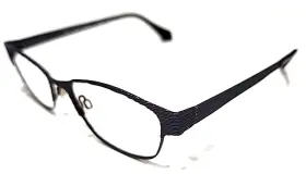 Sh330 Scott Harris Europa Blue Metal Rectangle Eyeglasses 52-18 140