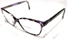 Sh502 Scott Harris Europa C1 Purple Tortoise Square Eyeglasses 54-14 135