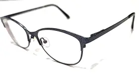 Sh668 Scott Harris Europa Small Blue Oval Eyeglasses 48-17 132