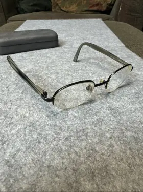 Vin-104 Scott Harris Col.01 Vintage Europa Eyeglass Frames Only Gray 45 21-140mm Vin-104 Scott Harris Col.01 Vintage Europa Eyeglass Frames Only Gray 45 21-140mm