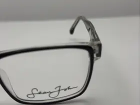 Sjo2076 Sean John 001 55/18 145 Blk On Top Clear Men S Frames 4323